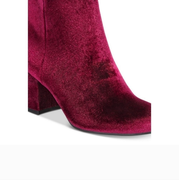 Rebel by ZiGIny Wine Block-Heel Boots - Picture 5 of 6